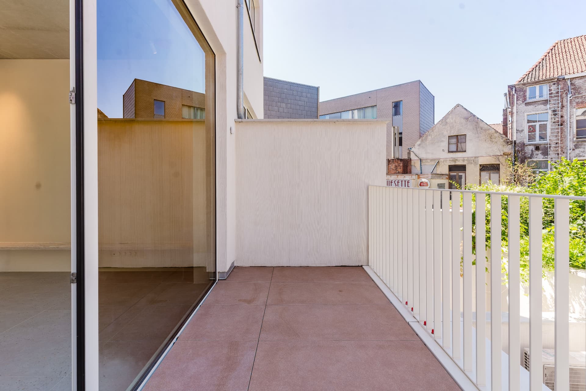 Rooftop terrace of the Funkey townhouses